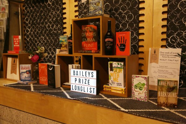 Baileys Women's Prize for Fiction Book Bar Longlist